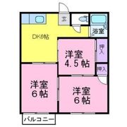 ヴェシンダード大野の間取り画像