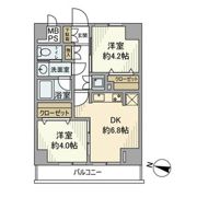 永谷リヴュールの間取り画像