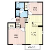 Casa ensoleille Cの間取り画像