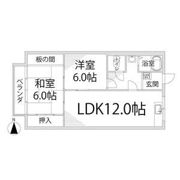 御立マンションの間取り画像