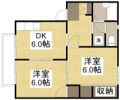 エステートピア戸坂の間取り画像