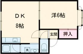 パークサイドAの間取り画像
