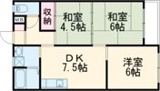 ネオハートβの間取り画像
