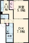 レモンハイツ山の手の間取り画像