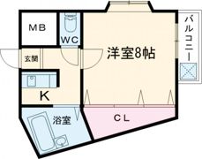 ソルフェージュ桂の間取り画像