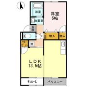 グリーンセトル Bの間取り画像