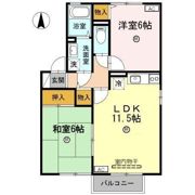 エルパレス江端 Bの間取り画像