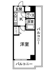 コートビュータワーの間取り画像