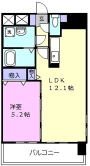 ライフコート丸之内の間取り画像