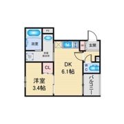 ハーモニーテラス中町の間取り画像