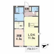 クラヴィエ宮脇通りの間取り画像