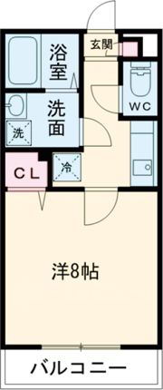 アンプルール ブワ 汐凪の間取り画像