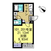 ヴィラート南鳩ケ谷の間取り画像
