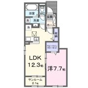 サンシャイン松崎 Ⅰ号館の間取り画像