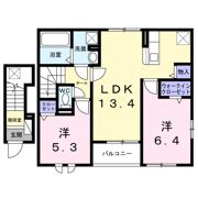 プラシード カーサの間取り画像