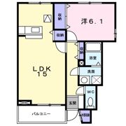 サンブリッジⅡの間取り画像