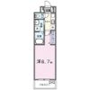 エスポワール鶴江 Cの間取り画像