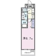 エスポワール鶴江 Cの間取り画像