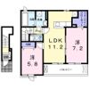 ベルアンジュの間取り画像