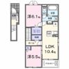 アジュガ・Ⅱの間取り画像
