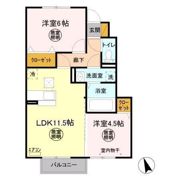 グランパルクの間取り画像