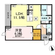 D Paina 溝口の間取り画像