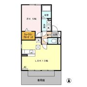 セジュールきよし Bの間取り画像