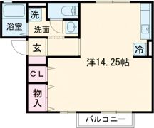セジュールシーダの間取り画像