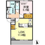 ルナⅦの間取り画像
