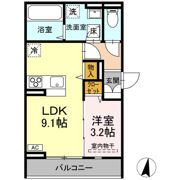 D-ROOM桜馬場の間取り画像
