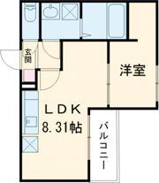 セブンプロート海田栄町の間取り画像