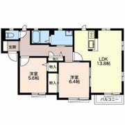 リブェール Aの間取り画像