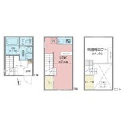 Villeneuve下小田井(ヴィルヌーヴシモオタイ)の間取り画像
