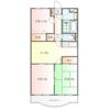 グリーンヒルズの間取り画像