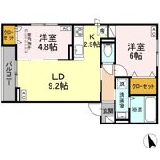DーROOM小田原8丁目Ⅲの間取り画像