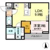 プランタン若里Vの間取り画像