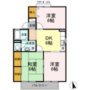 メゾン・ド・マージュ B棟の間取り画像