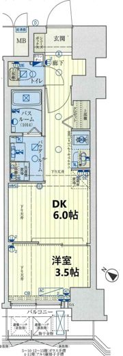 スワンズシティ神戸ウエストの間取り画像