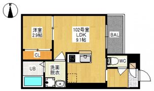 REGALEST 下伊福上町(レガリスト シモイフクカミマチ)の間取り画像
