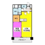 グーフィー平尾の間取り画像