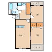 プレステージ加奈陀の間取り画像