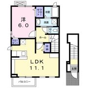 エスペランサ Aの間取り画像