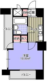 ラ・レジダンス・ド・仙台の間取り画像