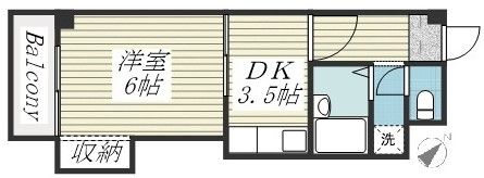 ハイツA＆Mの間取り画像