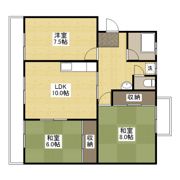 新涯マンションBの間取り画像