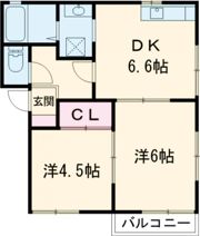 フレグランス櫻井の間取り画像