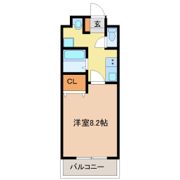 KⅡ-OKASAN B.参番館の間取り画像