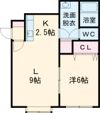 Crescent（クレセント）の間取り画像