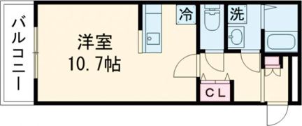 ビーエス庚午北の間取り画像