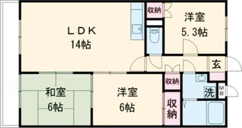 アウスレーゼⅡの間取り画像